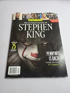 Entertainment Weekly magazine featuring Stephen King, Pennywise and IT - Picture 1 of 16