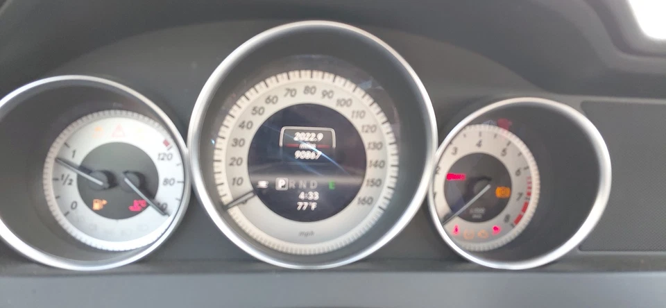 2013 C-Class OE Speedometer Gauge Cluster 90K Miles Mercedes-Benz - Image 1 of 4