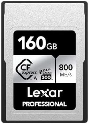 Lexar Professional CFexpress Type A Card SILVER Series VPG200 LCAEXSL160G-RNENG - Image 1 of 4