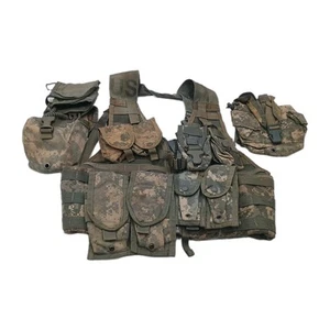 Kampfladungsträger Weste mit 11 Beutel Combo Rifleman USGI ACU MOLLE II - Bild 1 von 8