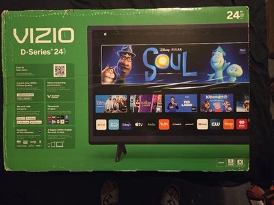 ** NEW ** VIZIO 24 in D-Series ~ Full HD 1080 P Smart TV ~ Model # D24f-J09 - Image 1 of 2