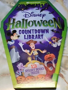 Disney: Halloween Story Library 13 Spooky Stories 80 Glow-in-the-Dark Stickers - Picture 1 of 8