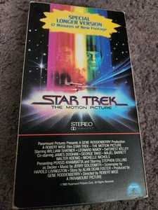 STAR TREK THE MOTION PICTURE VHS - Picture 1 of 8