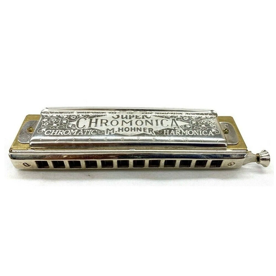 HOHNER SUPER CHROMONICA, 3-Octave CHROMATIC Harmonica 12 hole 48 reeds Key of B  - Изображение 1 из 1