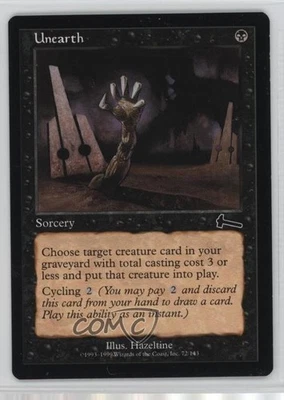 Unearth Magic: Urza's Legacy #72 1999 - Image 1 of 2