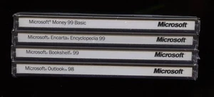 Microsoft OEM Sealed CD Software Lot - Money 99, Encarta 99, & More-tf6t - Picture 1 of 3