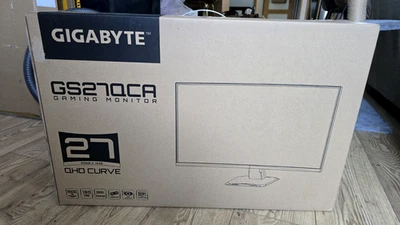 Gigabyte GS27QCA - 27 inch QHD Curved Monitor , 1ms , 180Hz - Image 1 of 4