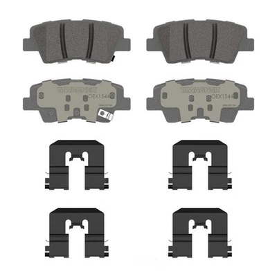 Juego de pastillas de freno de disco para Kia Rio Forte5 Optima WAGNER BRAKE 2012-2018 Foto 1 de 4