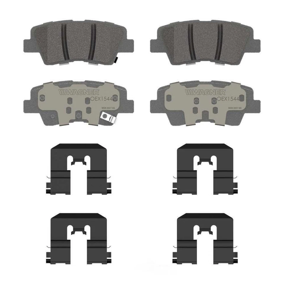 Juego de pastillas de freno de disco para Kia Rio Forte5 Optima WAGNER BRAKE 2012-2018 Foto 1 de 4