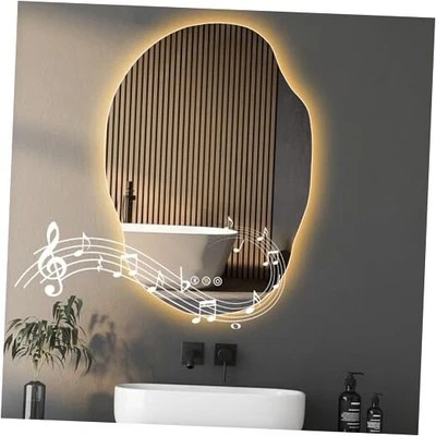 Espejo LED para Baño, Espejos Iluminados 25 X 35 Pulgadas, Espejo Retroiluminado con  Foto 1 de 4