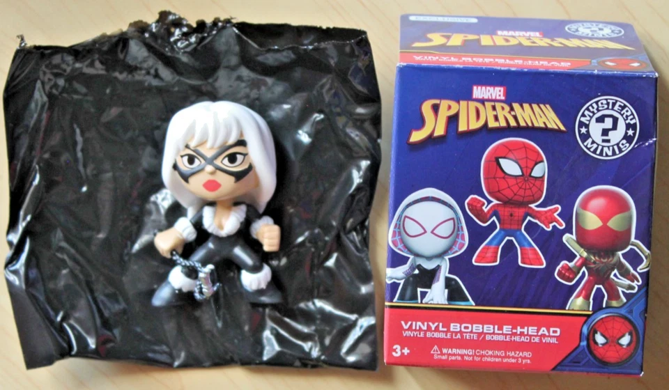Funko Mystery Minis Spider-Man Classics Black Cat 1/12 Vinyl Figure - Image 1 of 1