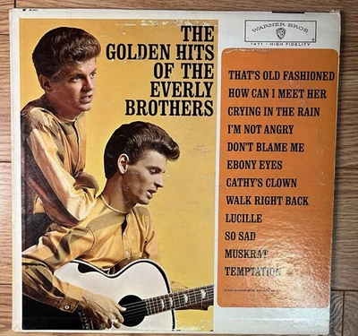 THE EVERLY BROTHERS The Golden Hits 1962 Vinyl LP Warner Bros W 1471 - VG+ - Image 1 of 4