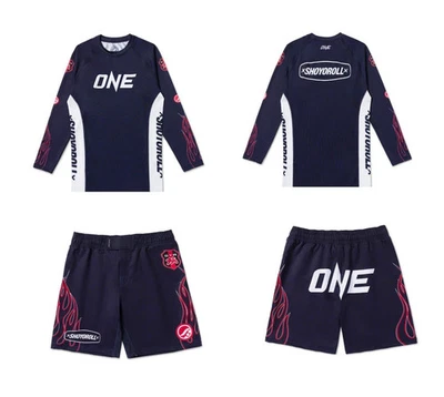 Shoyoroll ONE Championship No Gi colaboración con Pantalones Cortos Bjj LS Brasileño Foto 1 de 4