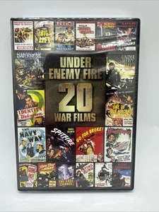 Under Enemy Fire: 20 Movies (DVD, 2013, 4-Disc Set) - Picture 1 of 2