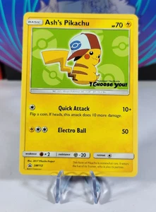 Ash's Pikachu Promo SM112 Pokemon I choose You Englisch - Bild 1 von 10