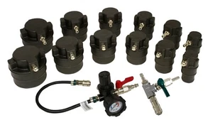 Lisle 69910 14pc Turbo Air System Test Kit w/ Smoke Adapter - Picture 1 of 5