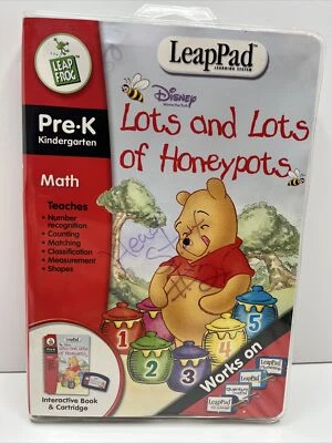 Leap Frog LeapPad Pre-Math Disney Winnie the Pooh Lots and Lots of Honeypots New - Image 1 of 2
