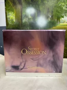 SECRET OBSESSION BY CALVIN KLEIN 50ML EDP, 100ML SATIN BODY LOTION(NEW WITH BOX) - Picture 1 of 8