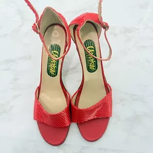 Vintage 70er Jahre Vosotras Schlangenhaut SCHUHE 7 - Bild 1 von 7