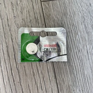 CR 1220 MAXELL micro LITHIUM cell BATTERIES 3V Watch 1220 battery bargains deals - Picture 1 of 1