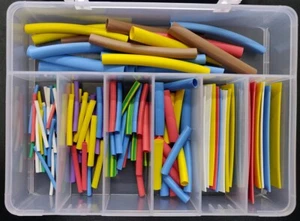 127pcs Electric Cable Heat Shrink Sheaths BOX SET - Picture 1 of 2