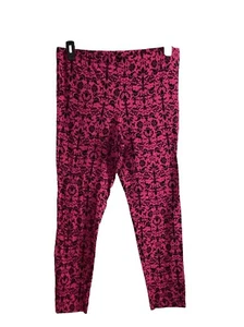 14/16 Cacique Lane Bryant Knit Cotton Pajama PJ Legging Pant PINK Loungewear - Bild 1 von 5