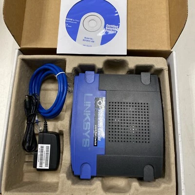 Linksys BEFSR41 10 Mbps 4-Port 10/100 Router (BEFSR41 v2) Tested Works - Image 1 of 4