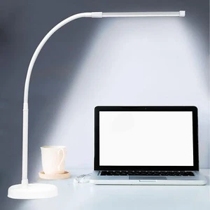 Led Desk Lamp Swing Arm Architect Task Lamp With Long Flexible Gooseneck Heavy B - Picture 1 of 7
