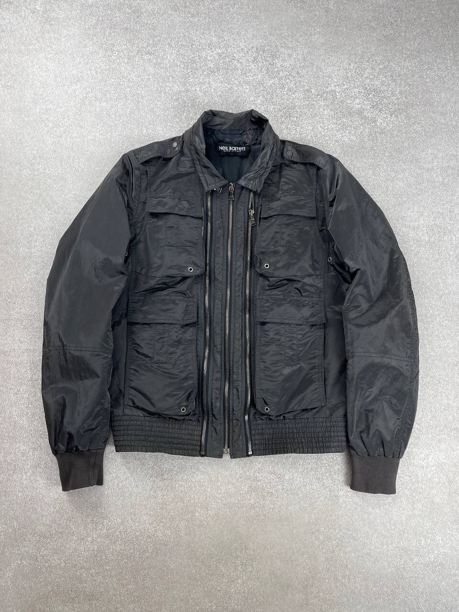 ジャケット・アウター Neil Barrett 06ss Washer Leather Vest Neil Barrett 06ss Washer Leather Vest（Neil Barrett Gray