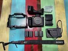 Sony Alpha A7R Ii 42.4 Mp Mirrorless Digital Camera - Black with accessories
