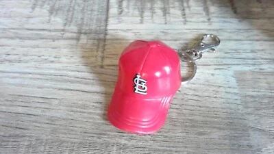 St.Louis Cardinals mini team hat keychain backpack zipper pull - Image 1 of 3