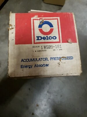 Amortiguador de montaje de parachoques Delco 509-181 22035652 nuevo de stock para Chevrolet Celebrity 84-89 Foto 1 de 4