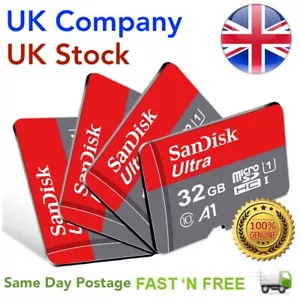 SanDisk Ultra Micro SD Memory Card Class 10 SDHC SDXC 32GB 64GB 128GB 256GB TF - Picture 1 of 72