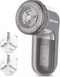 Fabric Shaver and Lint Remover, Sweater Defuzzer with 2-Speeds, 2 Replaceable St - Picture 1 of 7