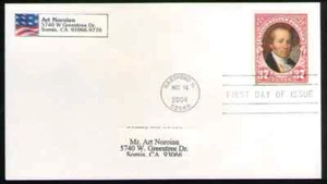 US. 3856. 37c. Clark. Lewiss and Clark Expedition 200th Anniv.. IL FDC. 2004 - Picture 1 of 1