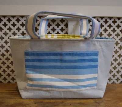 Mistyk handmade bag extendable height drawstring waterproof inside/ front pocket - Image 1 of 4