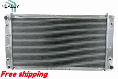 Aluminum Radiator For 94-96 Buick Commercial Chassis Chevy Impala Cadillac 5.7L - Image 1 of 4