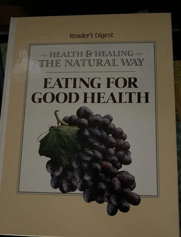 Reader's Digest Health & Healing The Natural Way Eating for Good Health HC 1998 Foto 1 de 1