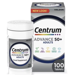 Centrum Advance 50+ Multivitamins & Minerals, 100 Tablets New Original Pack,UK - Picture 1 of 1