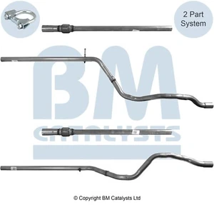 BM50379 Exhaust Centre Pipe +Fitting Kit +2yr Warranty Euro 5 - Picture 1 of 6