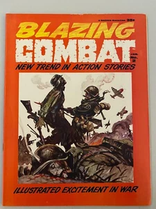 Cubierta Frazetta Blazing Combat #2 firmada por Al Williamson envío gratuito - Imagen 1 de 3