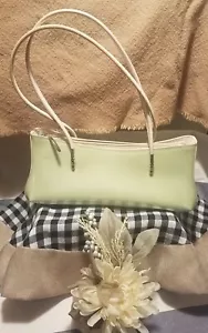 Beijo Vintage Mint Sherbet Patent Leather Handbag Retro 1960s Statement Piece  - Picture 1 of 23