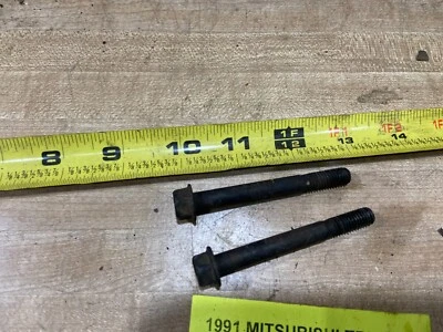 1987-1996 MITSUBISHI MIGHTY MAX 3.0 CAMSHAFT CAP BOLTS SET OF 2 - Image 1 of 4