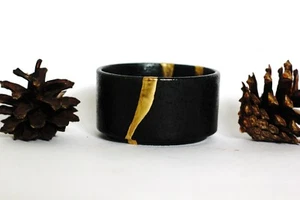 Kintsugi Bowl - Taro ( small )  - Picture 1 of 11