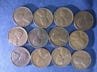 119 DENVER Lincoln Wheat Cents DATES MIXTES 1942 À 1959 TRÈS BON ÉTAT - XF PLUS *IAN