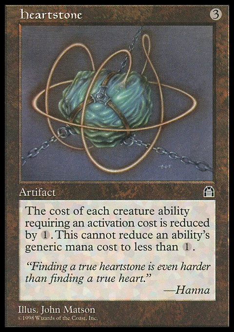 MTG Magic the Gathering Heartstone (134/143) Stronghold LP - Image 1 of 1