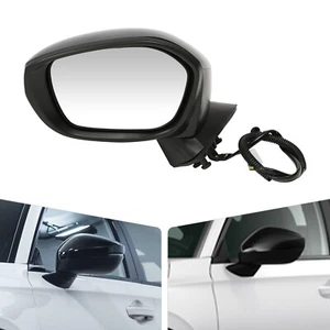Black Left Driver Side Mirror 7 Pin With Blind Spot For Honda Civic 2022 2023 US - Foto 1 di 14