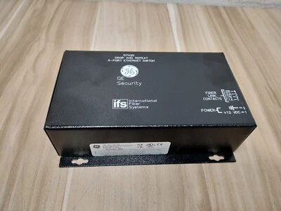 Коммутатор Ethernet GE Security IFS D7420 4 порта - Изображение 1 из 4