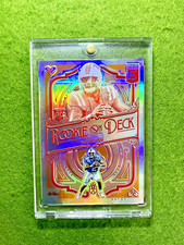 Matt Corral ORANGE PRIZM # /25 ROOKIE CARD 2022 Elite MATT CORRAL Rookie on Deck