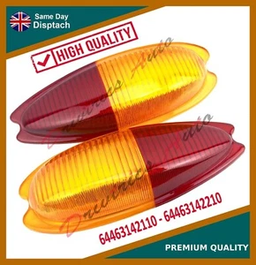 FOR Porsche 356 A/ B/ C2, Rear Back Lights Lens Left+Right Rear Lights Lens Eu - Picture 1 of 3